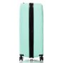 Большой чемодан V&amp;V Travel TIFFANY из полипропилена на 115/125 л весом 4,3 кг Голубой