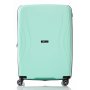 Большой чемодан V&amp;V Travel TIFFANY из полипропилена на 115/125 л весом 4,3 кг Голубой