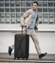Большой чемодан Wenger Trunk Ibex Hardside на 84/101 л Черный