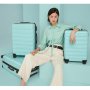 Большой чемодан Xiaomi Ninetygo Business Travel на 100 л из поликарбоната Бирюзовый