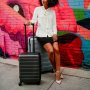 Большой чемодан Xiaomi Ninetygo Business Travel на 100 л из поликарбоната Бирюзовый