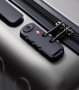 Большой чемодан Xiaomi Ninetygo Business Travel на 100 л из поликарбоната Черный