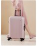 Большой чемодан Xiaomi Ninetygo Elbe – 104 л, 5,1 кг Розовый