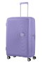 Велика валіза American Tourister Soundbox – 97 / 110 л, 4,2 кг Лавандова