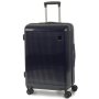 Большой пластиковый чемодан 75 л Rock Windsor (M) Navy