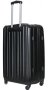 Большой пластиковый чемодан 94 л Vip Collection Panama 28 Black