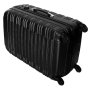 Большой пластиковый чемодан 96 л Vip Collection Nevada 28 Black