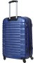 Большой пластиковый чемодан 96 л Vip Collection Nevada 28 Blue