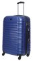 Большой пластиковый чемодан 96 л Vip Collection Nevada 28 Blue