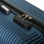 Большой пластиковый чемодан 96 л Vip Collection Sierra Madre 28 Navy