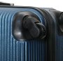 Большой пластиковый чемодан 96 л Vip Collection Sierra Madre 28 Navy