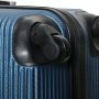 Большой пластиковый чемодан 96 л Vip Collection Sierra Madre 28 Navy