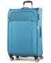 Велика текстильна валіза на 4-х колесах 87/101 л Rock Aura II (L) Teal