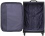 Большой тканевый чемодан 97/110 л Travelite Wave, черный