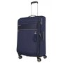 Большой тканевый чемодан Travelite Miigo на 90/96 л весом 3,5 кг Синий