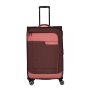 Большой тканевый чемодан Travelite Viia на 91/103 л весом 3,4 кг Розовый