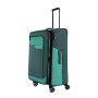 Большой тканевый чемодан Travelite Viia на 91/103 л весом 3,4 кг Зеленый