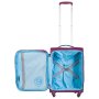 CARLTON Ozone 37/41 л чемодан из полиэстера на 4 колесах фиолетовый