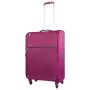 CARLTON Ozone 91/107 л чемодан из полиэстера на 4 колесах фиолетовый