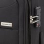 CarryOn AIR (L) Black 100/120 л чемодан из полиэстера на 4 колесах черный
