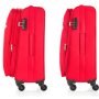 CarryOn AIR (M) Cherry Red 70/84 л чемодан из полиэстера на 4 колесах красный