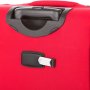 CarryOn AIR (S) Cherry Red 35/41 л чемодан из полиэстера на 4 колесах красный