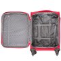 CarryOn AIR (S) Cherry Red 35/41 л чемодан из полиэстера на 4 колесах красный