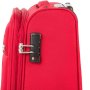 CarryOn AIR (S) Cherry Red 35/41 л чемодан из полиэстера на 4 колесах красный