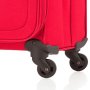 CarryOn AIR (S) Cherry Red 35/41 л чемодан из полиэстера на 4 колесах красный