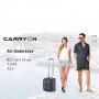 CarryOn AIR Underseat 23 л чемодан из полиэстера на 2 колесах черный
