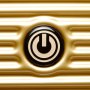 CarryOn Bling Bling (M) Champagne 63 л чемодан из поликарбоната на 4 колесах шампань