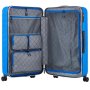 CarryOn Connect (L) Blue 85 л чемодан из поликарбоната на 4 колесах синий