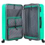 CarryOn Connect (L) Green 85 л чемодан из поликарбоната на 4 колесах зеленый