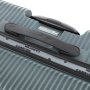 CarryOn Connect (S) Dark Grey 32 л валіза з полікарбонату на 4 колесах темно-сіра