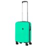 CarryOn Connect (S) Green 32 л валіза з полікарбонату на 4 колесах зелена