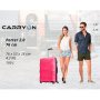 CarryOn Porter 2.0 (L) Raspberry 100 л чемодан из полипропилена на 4 колесах малиновый