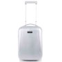CarryOn Skyhopper 2X (S) Silver 32 л чемодан из поликарбоната на 2 колесах серебро