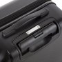 CarryOn Skyhopper 57 л валіза з полікарбонату на 4 колесах чорна