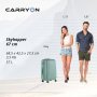 CarryOn Skyhopper 57 л чемодан из поликарбоната на 4 колесах оливковый