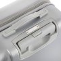CarryOn Skyhopper (L) Silver 85 л чемодан из поликарбоната на 4 колесах серебро