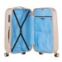 CarryOn Skyhopper (M) Champagne 57 л чемодан из поликарбоната на 4 колесах шампань