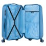 CarryOn Skyhopper (S) Cool Blue 32 л чемодан из поликарбоната на 4 колесах синий