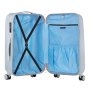CarryOn Skyhopper (S) Silver 32 л чемодан из поликарбоната на 4 колесах серебро