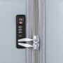 CarryOn Skyhopper (S) Silver 32 л чемодан из поликарбоната на 4 колесах серебро