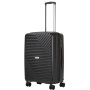 CarryOn Transport (M) Black 65/77 л чемодан из полипропилена на 4 колесах черный