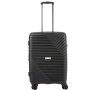 CarryOn Transport (M) Black 65/77 л чемодан из полипропилена на 4 колесах черный