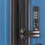 CarryOn Transport (M) Blue Jeans 65/77 л чемодан из полипропилена на 4 колесах синий