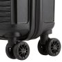 CarryOn Transport (S) Black 35 л валіза з поліпропілену на 4 колесах чорна