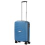 CarryOn Transport (S) Blue Jeans 35 л чемодан из полипропилена на 4 колесах синий