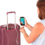 CarryOn Wave (S) Aubergine 35 л чемодан из поликарбоната на 4 колесах баклажан